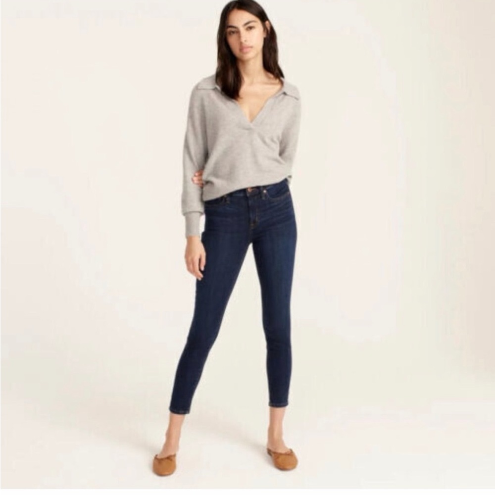 J. Crew Toothpick Ankle Skinny Jeans